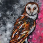 Owl Acrylic Painting